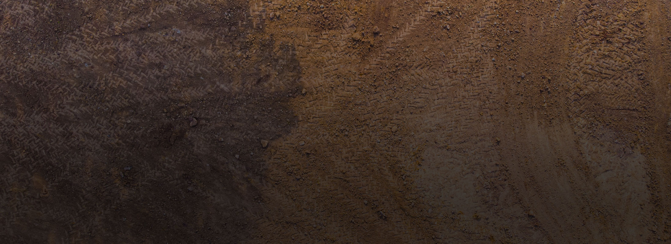 A landscape of dirt.